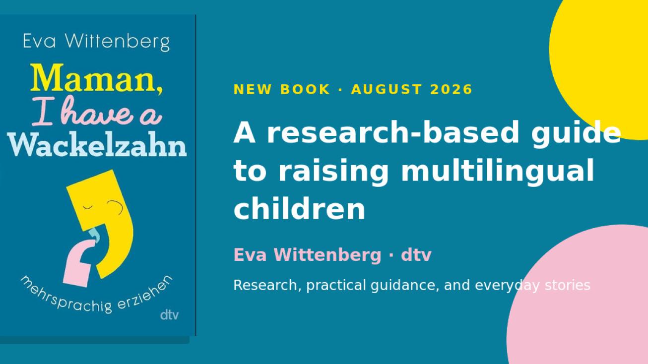 Eva Wittenberg’s new book on raising multilingual children
